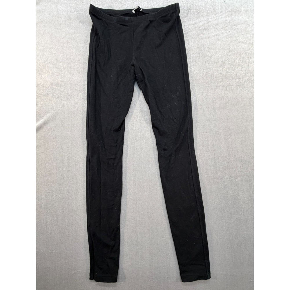 Vintage Splendid Women Sweat Pants Made in USA Black Small Modal Supima Cotton